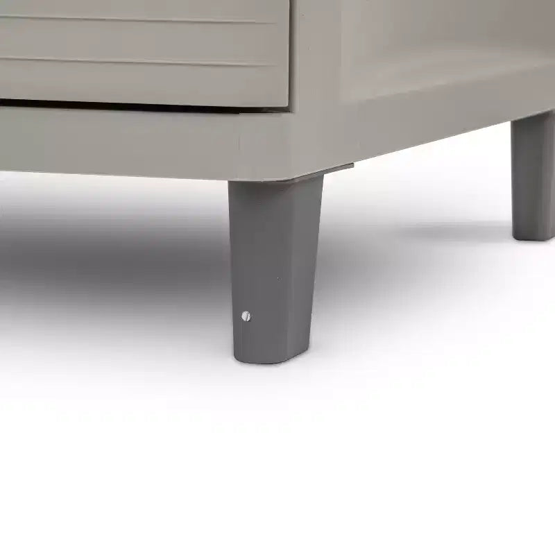 3 Drawer Storage Cabinet Gray - Brightroom™: Plastic Utility Storage Drawers, Universal Organization, No Assembly Required