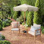 3pc Pasadena Patio Chat Set Gray - Threshold™ designed with Studio McGee