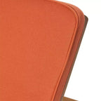 Nadine 3pc Outdoor Acacia Wood Chaise Lounge Set with Cushions - Teak/Orange - Christopher Knight Home