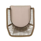 Russel 3pc Outdoor Wicker 2 Seater Chat Set: Flared Design, Glass Tabletop - Christopher Knight Home