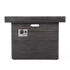 Ensemble de 5 chaises de club et de foyer en bois et osier Breakwater – Gris clair/Noir/Gris – Christopher Knight Home : Structure en acacia, Rotin PE