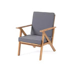 Panama 8pc Acacia Wood Chat Set with Coffee Table: Outdoor Seating - Christopher Knight Home