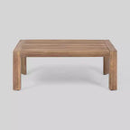 Ensemble de conversation 4 pièces en bois d'acacia Genser : causeuse extérieure, fauteuils club, table basse - Christopher Knight Home