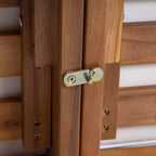 Ensemble de canapé sectionnel Oana 9 pièces en bois d'acacia – Teck/Beige – Christopher Knight Home : Meubles d'extérieur résistants aux intempéries
