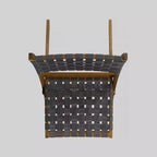 Ensemble de conversation pliable Huntsville 3 pièces en bois d'acacia – Patine marron/Gris – Christopher Knight Home