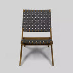 Ensemble de conversation pliable Huntsville 3 pièces en bois d'acacia – Patine marron/Gris – Christopher Knight Home