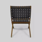 Ensemble de conversation pliable Huntsville 3 pièces en bois d'acacia – Patine marron/Gris – Christopher Knight Home