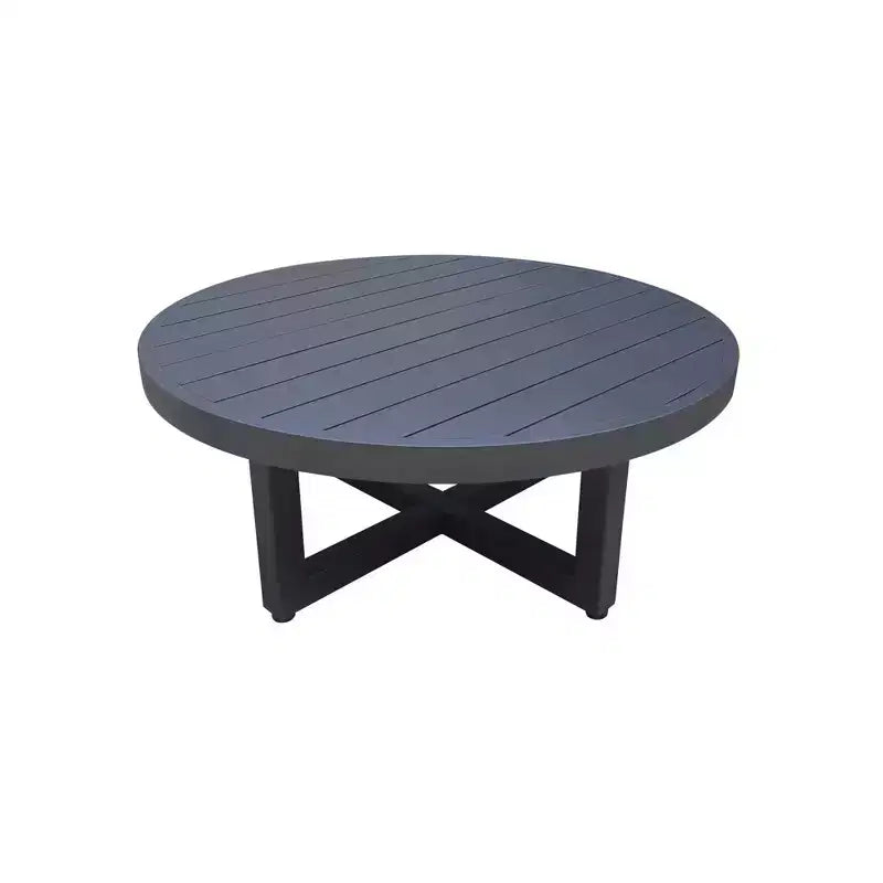 International Concepts 5pc Woven Abaca Rope Outdoor Patio Conversation Furniture Sets: Includes Rockers, Aluminum Frame