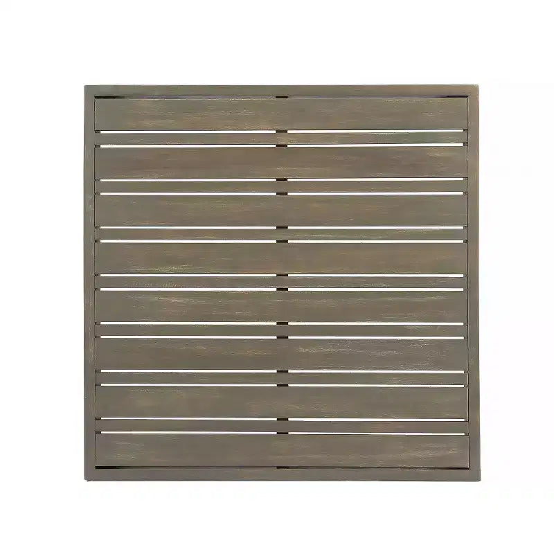 Christopher Knight 3pc Home Brava Outdoor Acacia Wood Conversation Set Light Gray Finish