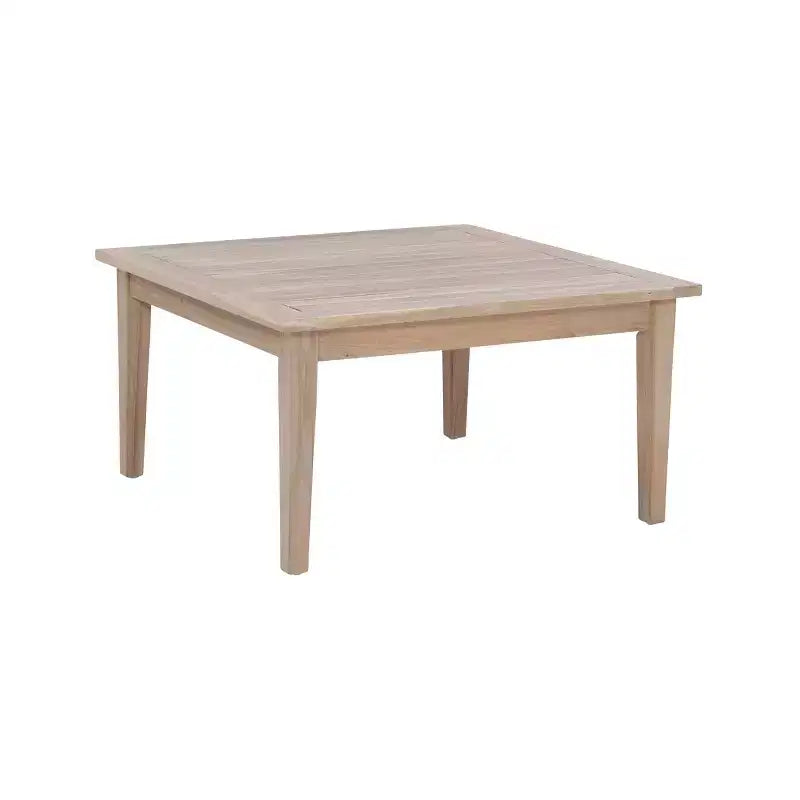 Linon Ensemble sectionnel et table basse 4 pièces Melita Acacia Beige