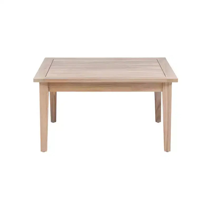 Linon Ensemble sectionnel et table basse 4 pièces Melita Acacia Beige