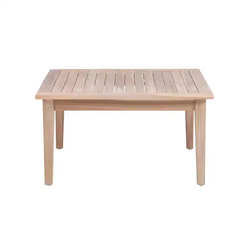 Linon Ensemble sectionnel et table basse 4 pièces Melita Acacia Beige