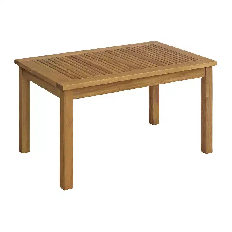 Alaterre Furniture 2pc Okemo Outdoor Patio Weather-Resistant Couch with Cushions & Coffee Table