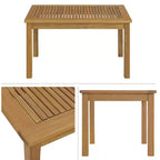 Alaterre Furniture 2pc Okemo Outdoor Patio Weather-Resistant Couch with Cushions & Coffee Table