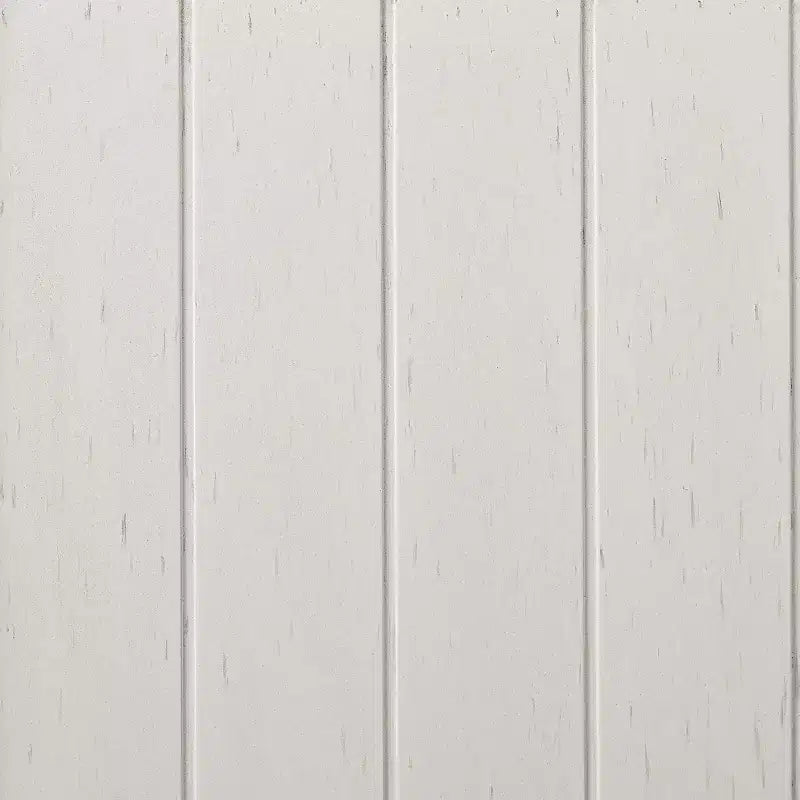 Seaside Tall Linen Cabinet White - Crosley: Freestanding MDF Storage, 2 Doors, 1 Drawer, 6 Shelves, Coastal Style