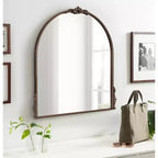 Kate & Laurel All Things Decor 32"x30" Myrcelle Decorative Framed Wall Mirror Bronze