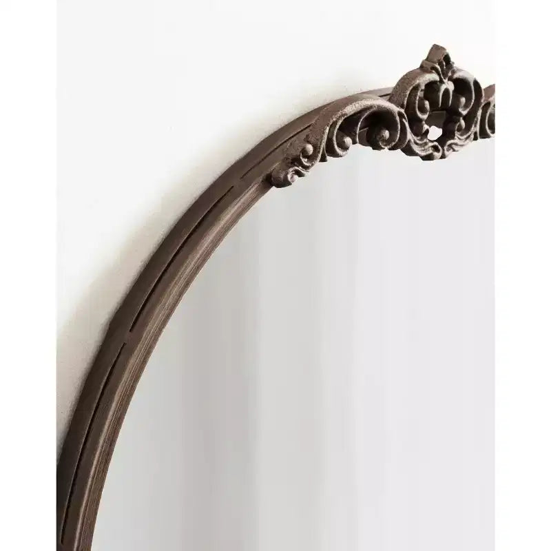 Kate & Laurel All Things Decor 32"x30" Myrcelle Decorative Framed Wall Mirror Bronze