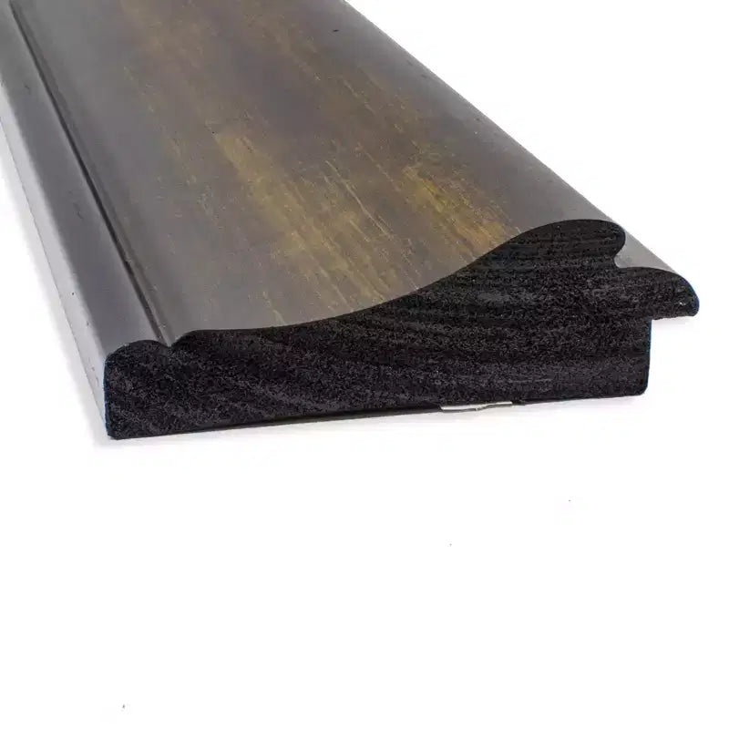 32" x 68" Non-Beveled Ballroom Bronze Full Length Floor Leaner Mirror - Amanti Art