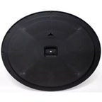 22" Nera Wall Mirror Black - Infinity Instruments: Modern Style, Plastic Frame, No Assembly, Wall Mounted