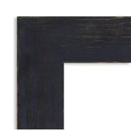 22" x 28" Non-Beveled Shiplap Navy Wood Bathroom Wall Mirror - Amanti Art: Rectangle, Includes Mounting Hardware