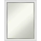 21" x 27" Eva Narrow Gold Wall Mirror for Bathroom - Amanti Art: Modern Rectangle, Wall Mount