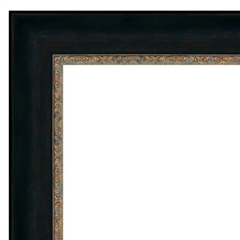 Miroir pleine longueur à poser, sans biseau, Paragon Bronze 31" x 67" - Amanti Art : Rectangle moderne, cadre en polystyrène