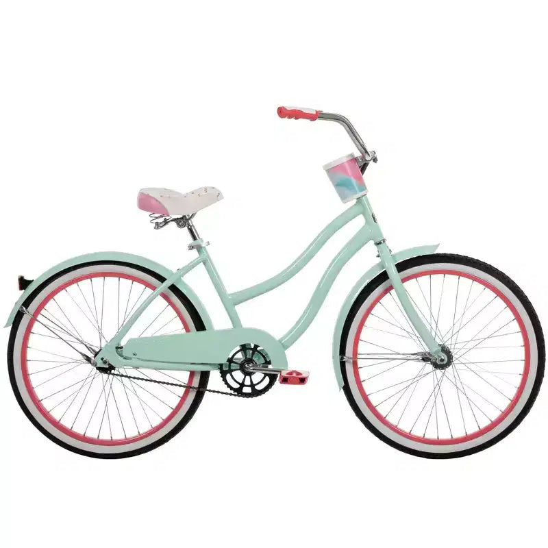Huffy Good Vibrations Adult Cruiser Bike - 24" Wheels - Mint