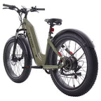 Vélo hybride électrique GOTRAX 26" à pneu large et enjambement bas pour adulte - Vert