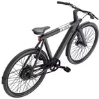 Vélo électrique hybride Bird Adult A Frame 28" Step Over - Noir : Cadre en aluminium, Vitesse maximale de 32 km/h