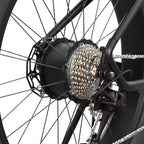 Vélo de montagne électrique Hiboy Adult P6 26" avec cadre haut - Noir