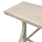 Whisen Farmhouse 3-Piece Counter Height Dining Table Set with USB Port and Upholstered Stools