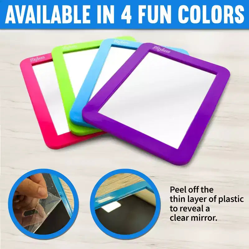 Miroir magnétique Playbees – Bleu – 5 x 7