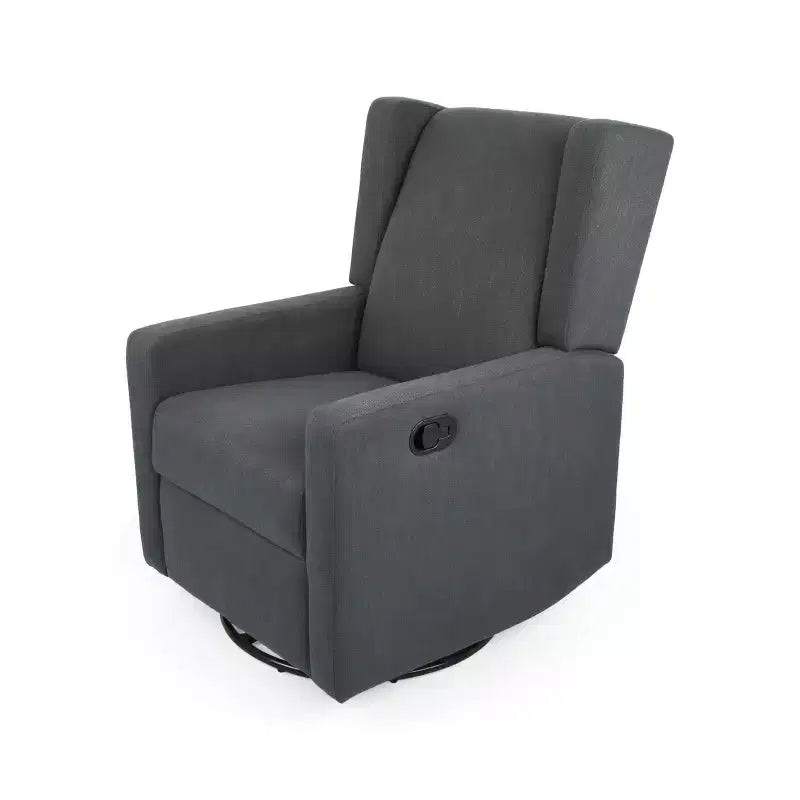 Christopher Knight Home Hounker Fabric Upholstered Swivel Recliner