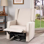 Christopher Knight Home Hounker Fabric Upholstered Swivel Recliner