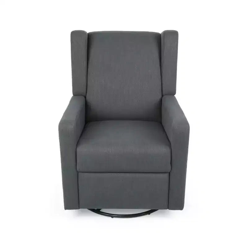Christopher Knight Home Hounker Fabric Upholstered Swivel Recliner