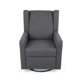 Christopher Knight Home Hounker Fabric Upholstered Swivel Recliner