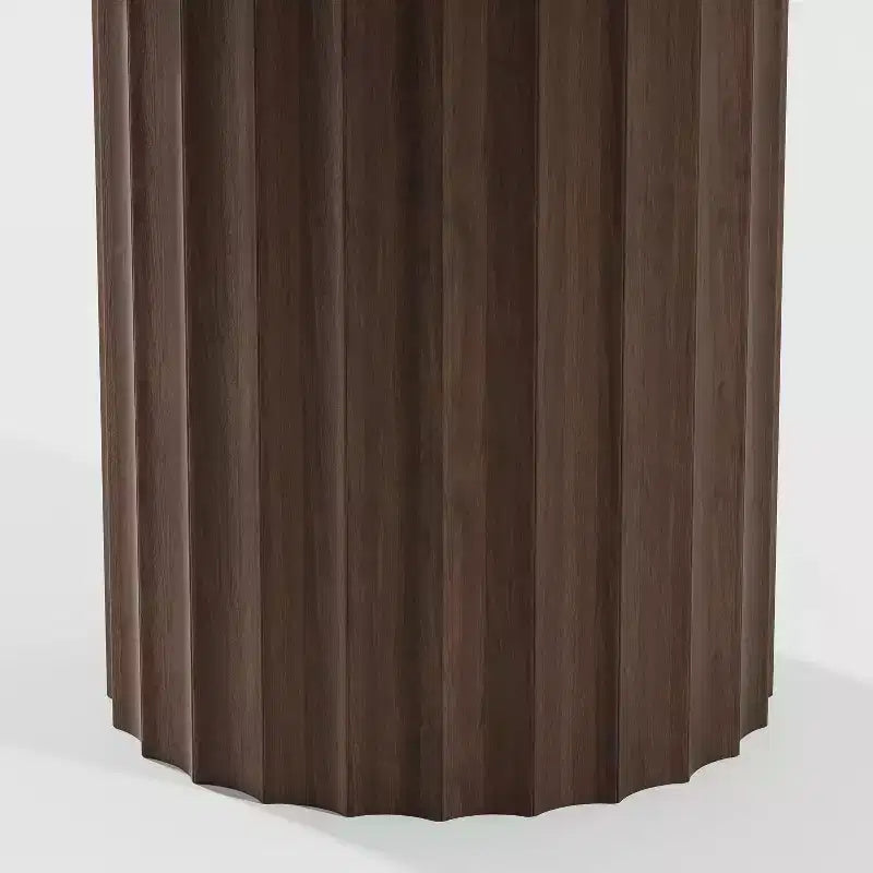 PexFix 46 Round Solid Wood Dining Table Kitchen Tables