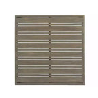 Christopher Knight Home Brava Canapé d'angle d'extérieur 8 places en bois d'acacia avec coussins