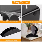 Unique Bargains No Installation Required Acrylic Hat Organizer Display Stand