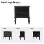 Dietmar 28Tall 2-Drawer end table Set of 2 | HULALA HOME
