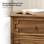 Dietmar 28Tall 2-Drawer end table Set of 2 | HULALA HOME