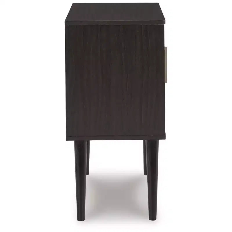 Signature Design by Ashley Contemporary Orinfield Accent Cabinet Dark Brown