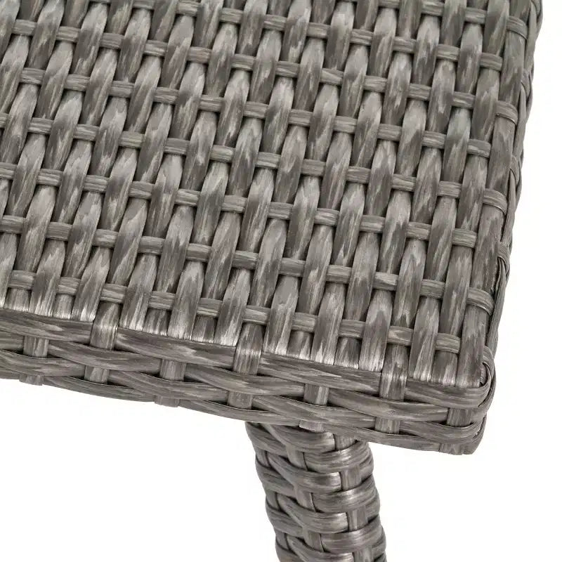 GDFStudio Hilary Outdoor Wicker 8 Seater Chat Set with Cushions