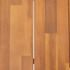 GDFStudio Burrough Ensemble causeuse et table basse en bois d'acacia d'extérieur avec coussins