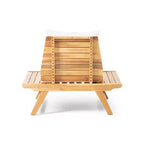 Christopher Knight Home Sedona Outdoor Acacia Wood 3 Piece Chat Set with Cushions