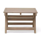 Christopher Knight Home Sedona Outdoor Acacia Wood 3 Piece Chat Set with Cushions