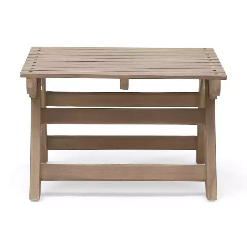 Christopher Knight Home Sedona Outdoor Acacia Wood 3 Piece Chat Set with Cushions