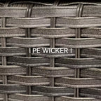 UPTIOT Wicker Outdoor Rocking Chair