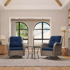 UPTIOT Wicker Outdoor Rocking Chair