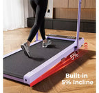 DeerRun A6 Plus Everyday Cardio Treadmill with 5% Incline, Adjustable Speed up to 7.5 MPH, 300 lbs